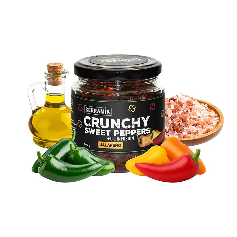 Crunchy Mini Sweet Pepper + Jalapeño